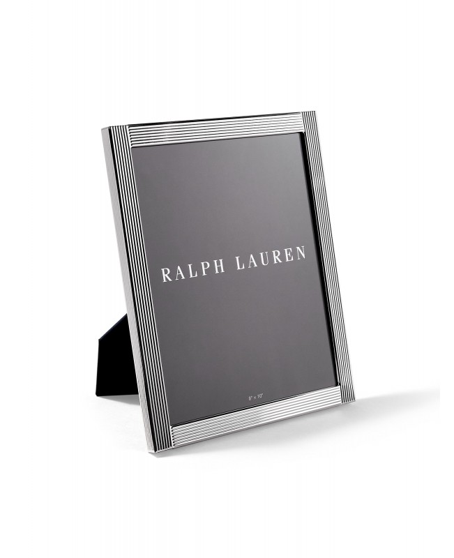 Ralph Lauren シルバーフォトフレーム 8\" x 10\" Ralph Lauren シルバーフォトフレーム 8 x 10